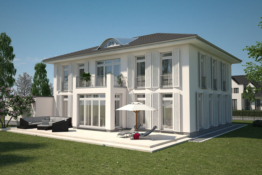 Eine Villa bauen  Mit ARGE HAUS